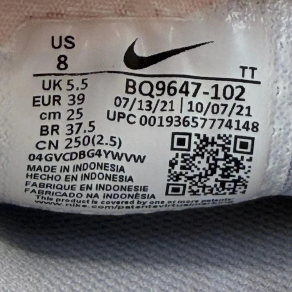 Nike outsoles show